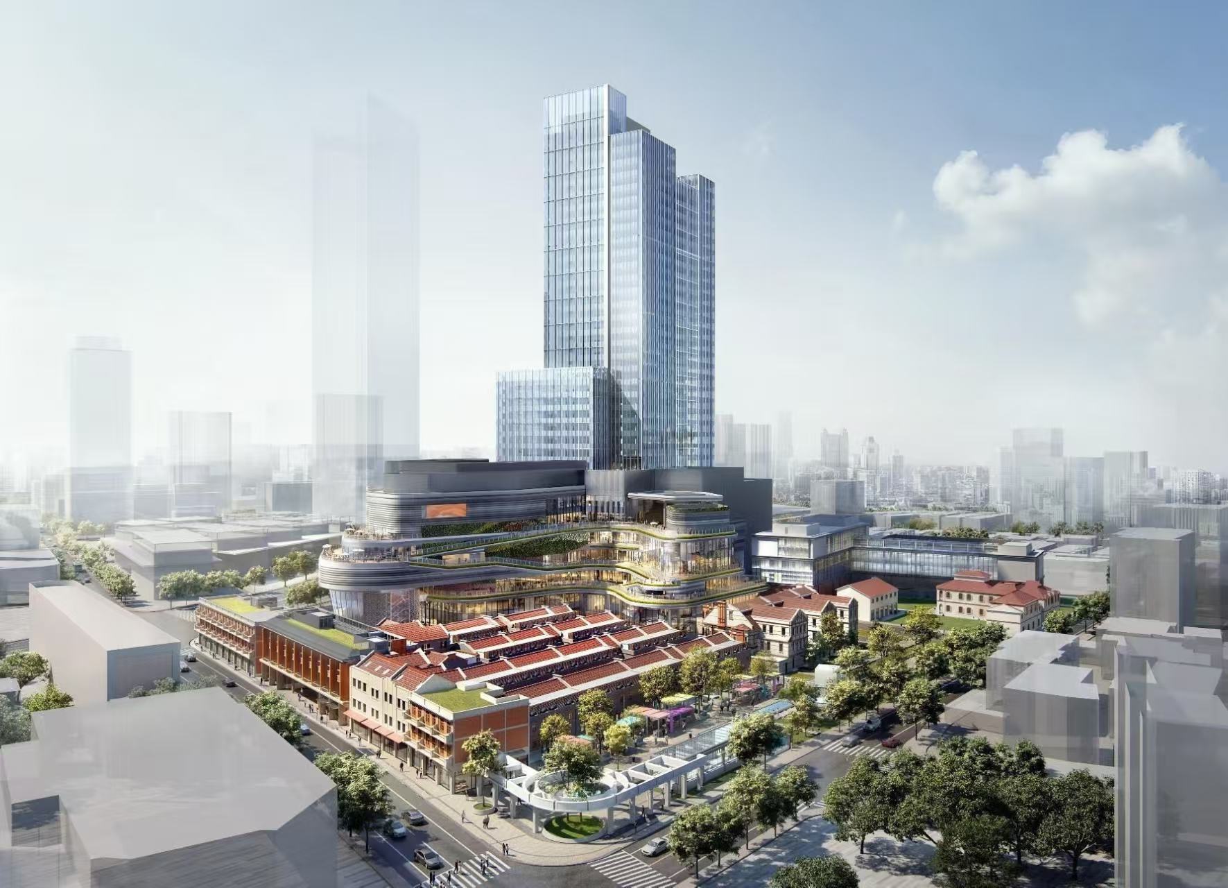 滨港商业中心外观