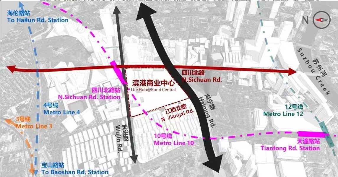 滨港商业中心平面图2